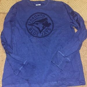 Men’s Toronto Blue Jays Long Sleeve Top size large